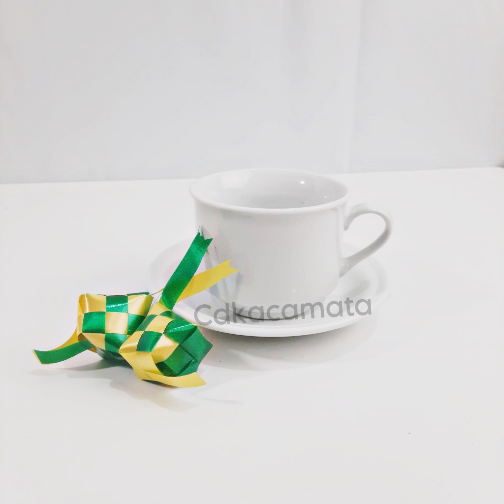 Gelas kopi keramik tebal cocok untuk usaha kopitiam