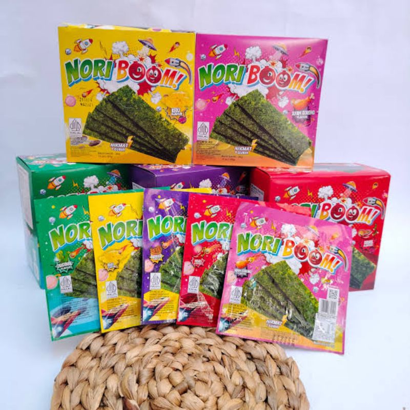 

Nori Boom 1 box isi 12 pc @ 3 gr