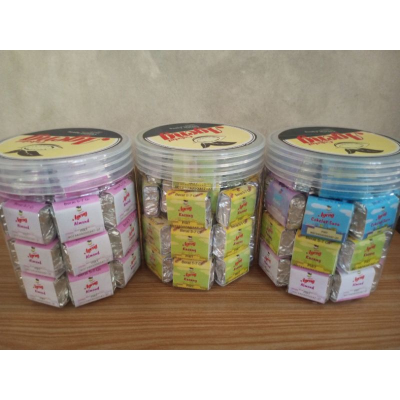 

Cokelat Ageng Kemasan Isi 50pcs varian rasa