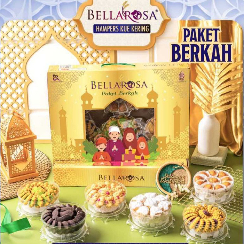 

Terlaris PAKET KUE LEBARAN PARSEL BELLAROSA BERKAH / PAKET KUE KERING ISI 6 TOPLES MURAH ENAK BEST SELLER