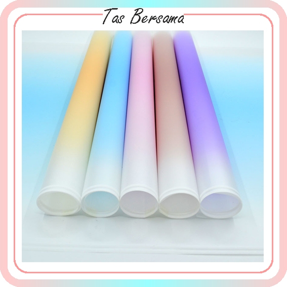 

[1 PACK ISI 20 LEMBAR] Flower Wrapping Kertas Bunga Buket Transparan Garis Gradient Flower Wrapping Kertas Cellophane KB6294