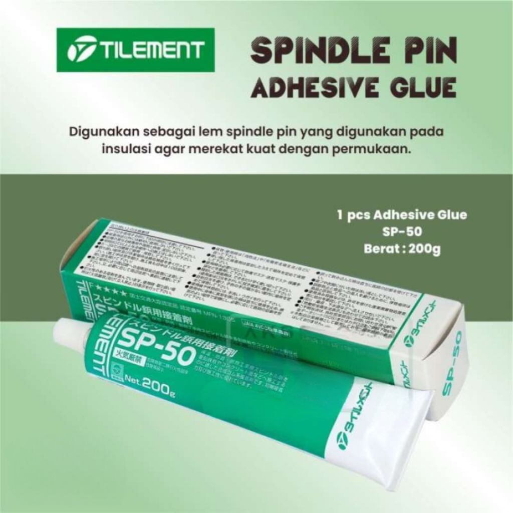 

Lem Spindle Pin SP-50 200gr Tilement Adhesive Glue