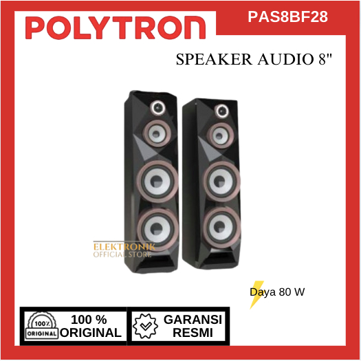 POLYTRON SPEAKER AUDIO BLUETOOTH PAS8BF28 USB SUPER BASS/PAS-8BF28/PAS 8BF28/SPEAKER BLUETOOTH POLYT