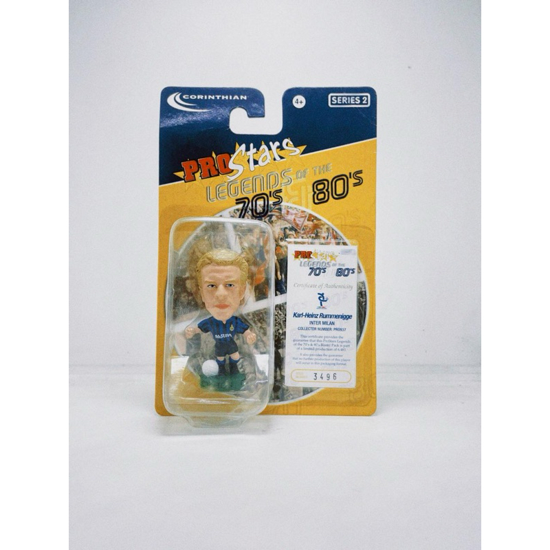 Figure Bola Corinthian Prostars Karl Heinz Rummenigge Inter Milan Original Prostars