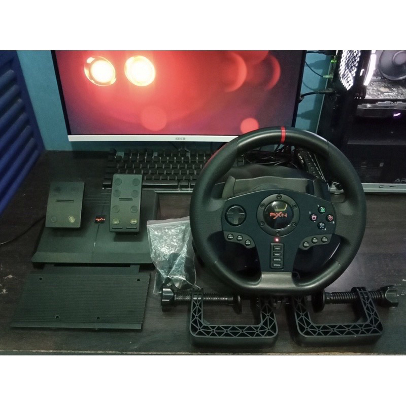 steering wheel pc PXN V900 Second rasa baru