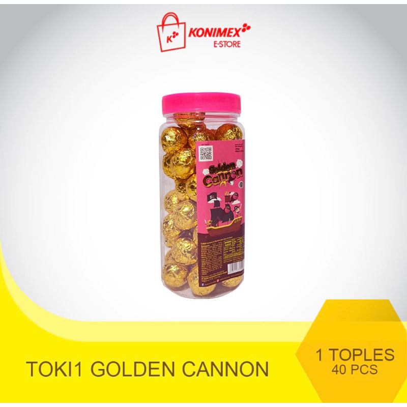 

COKLAT TOBELO TOKI1 GOLDEN CANNON ISI 40pcs