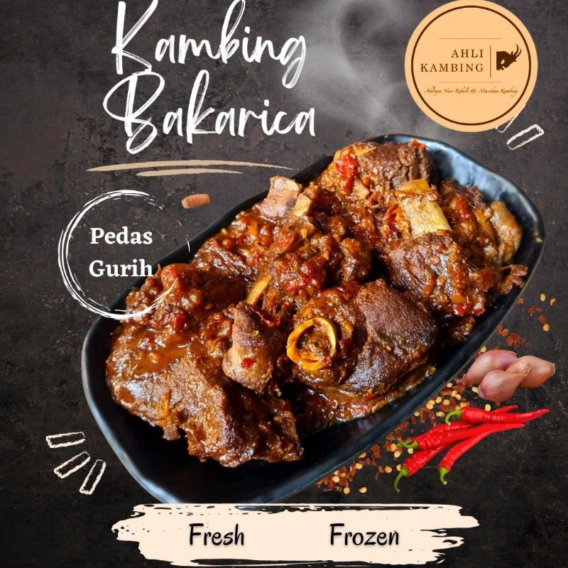 

Frozen Kambing Bakarica 10 Potong