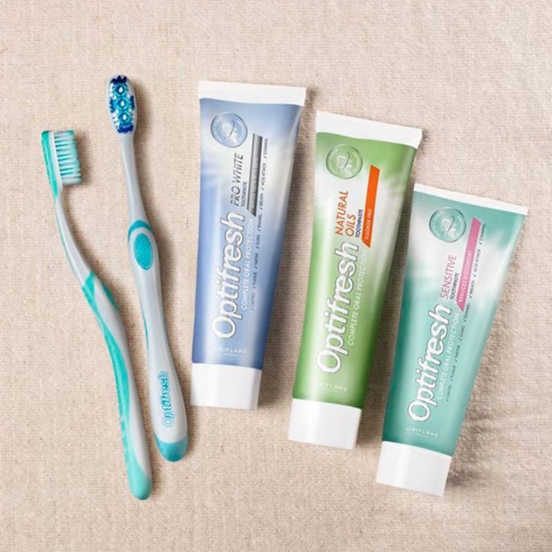 Optifresh Pro White Toothpaste/Optifresh Sensitive/Optifresh Kids Gentle Strawberry/Optifresh Maximu