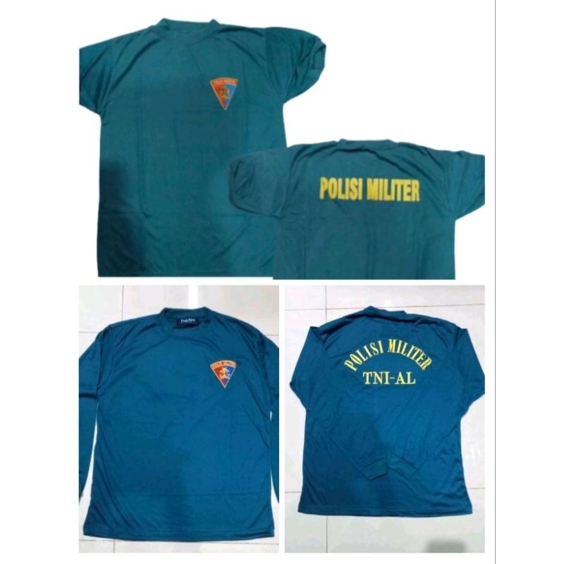 KAOS POLISI MILITER BORDIR DAN SABLON