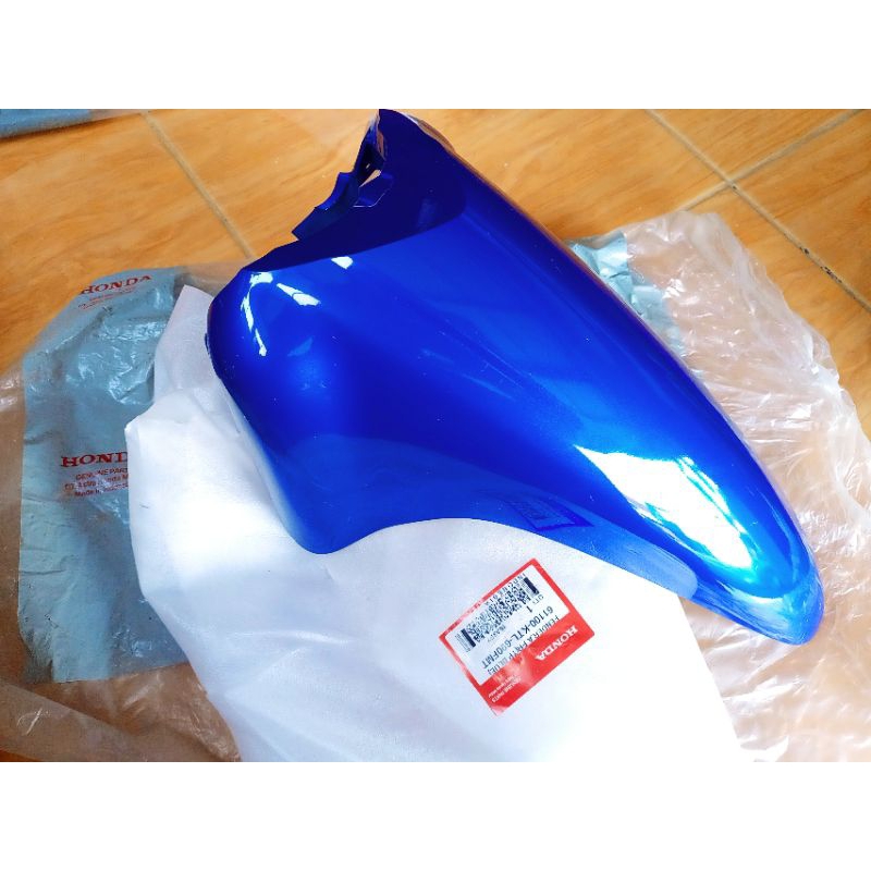 61100-KTL-690FMT Fender Slebor Spakbor Depan Supra fit New Supra Fit X Biru Ori Original AHM