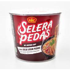 

Abc mie cup gulai ayam pedas 60 gr