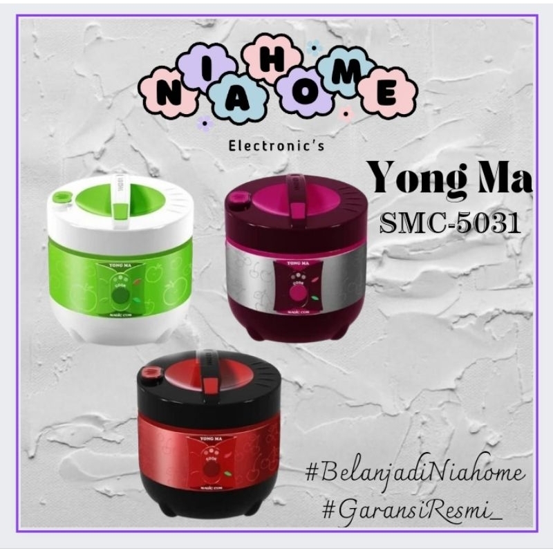 Yongma SMC-5031 Magic Com 3in1 Rice Cooker 1.3 Liter SMC 5031 SMC5031