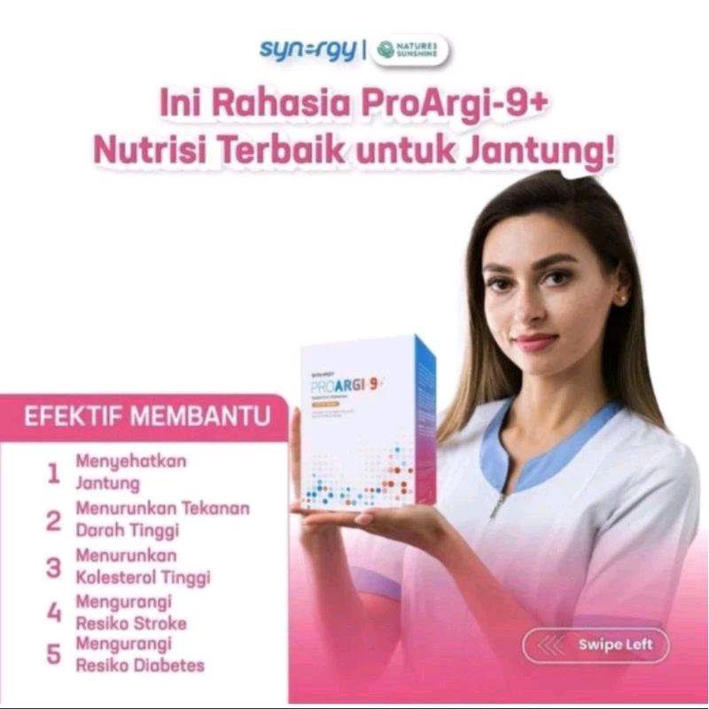 Proargi 9+ Synergy Asli Suplemen Obati Jantung