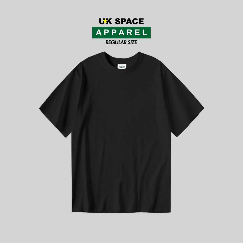 [PROMO] Kaos Polos Cotton Combed 30s Lengan Pendek Pria Wanita Murah - Baju T-shirt polos / hitam
