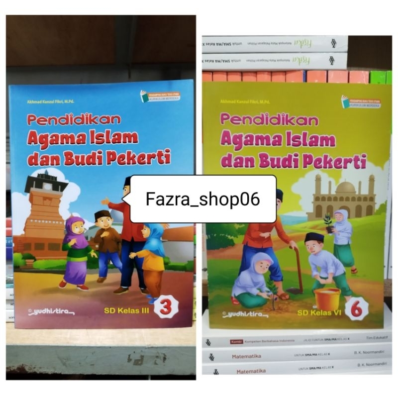 NEW &amp; ORI Buku PAI Pendidikan Agama Islam sd mi kelas 3 6 Kurikulum Merdeka Yudhistira