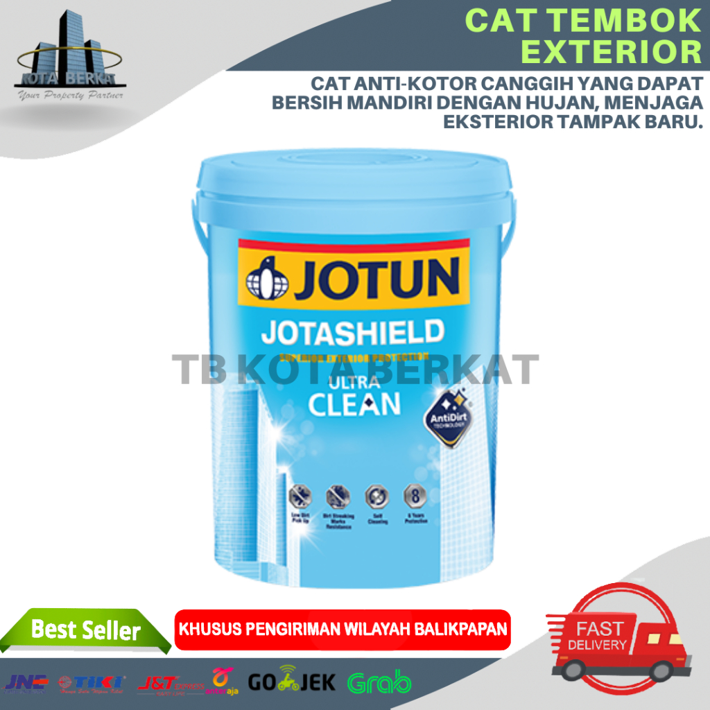 CAT TEMBOK EXTERIOR JOTUN / JOTUN JOTASHIELD ULTRA CLEAN 2,5L