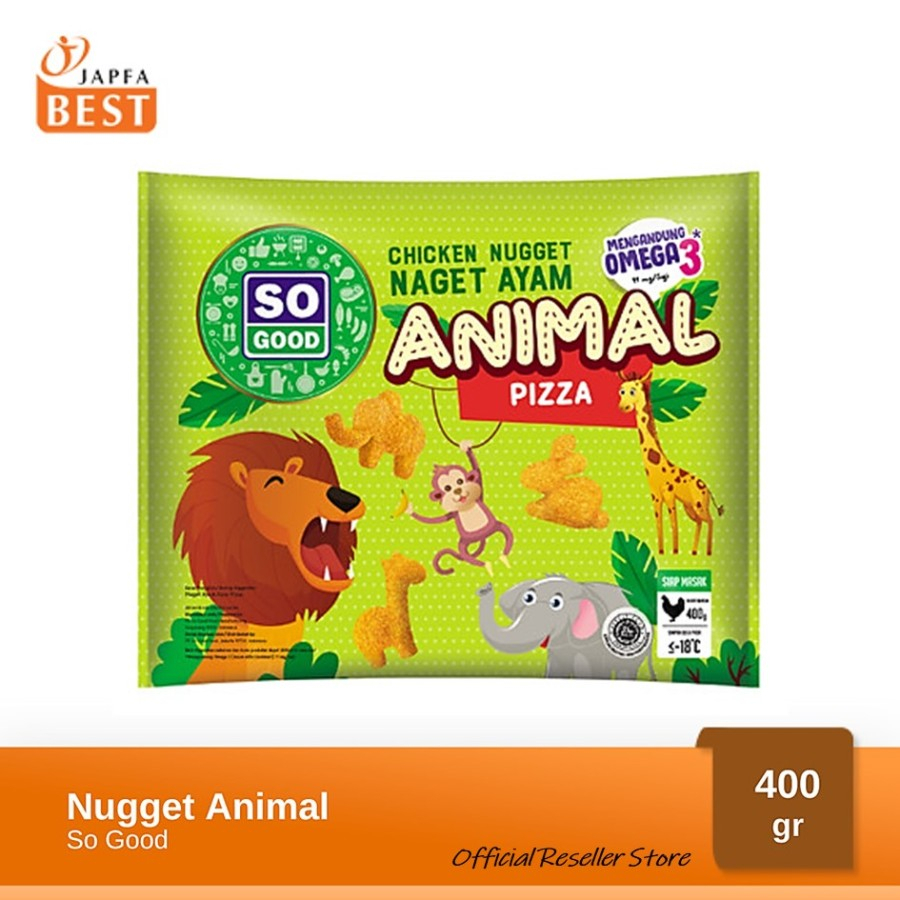 

SO GOOD NUGGET ANIMAL 400 GR**
