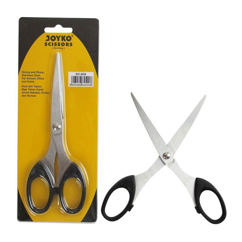 

Gunting/Pemotong/Scissors Joyko SC-838 Tanggung/Sedang Panjang 16 cm