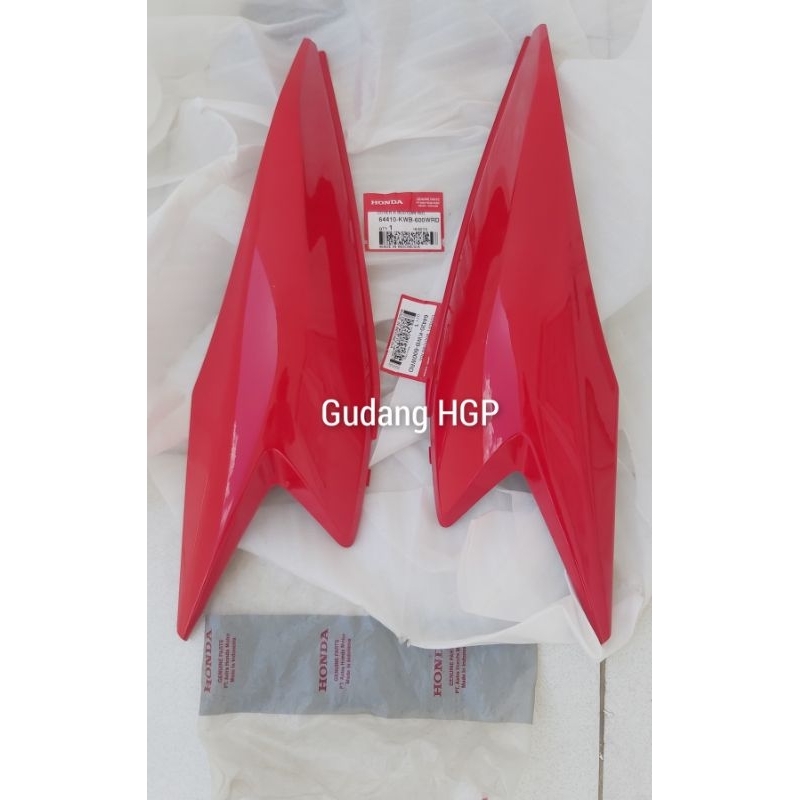 Cover Body L & R Set Wine Red Honda Blade Karbu 64410 64420-KWB-600WRD Ori Honda Genuine Parts