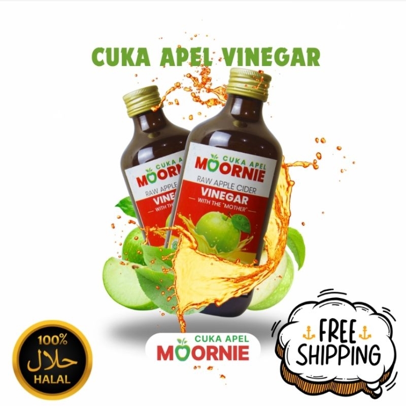 

Cuka Apel Moorine Original 100% Herbal Alami | Membantu mengontrol kadar gula darah
