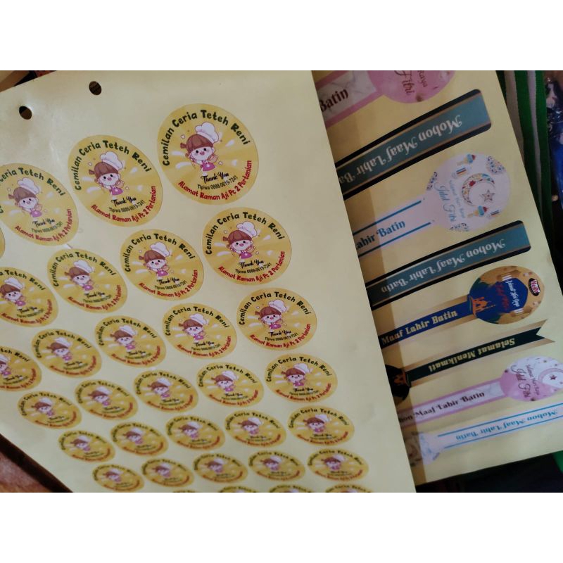 

Cutting Stiker Kiss Cut