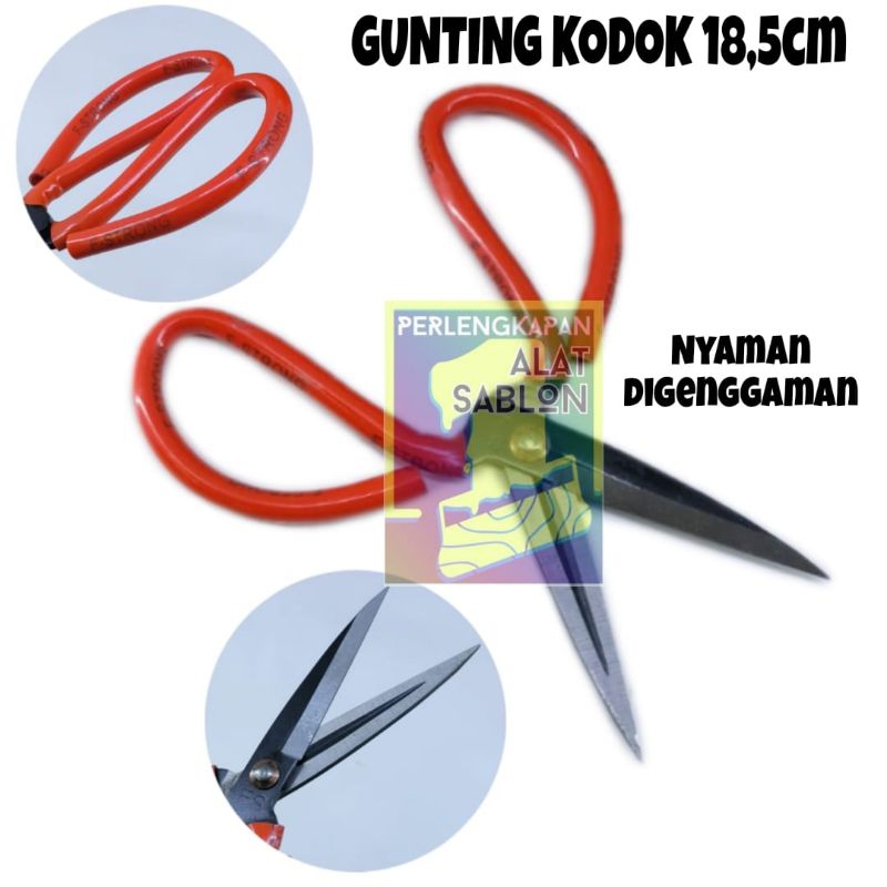 

GUNTING PEMOTONG KAIN GUNTING KODOK BAHAN 18,5CM