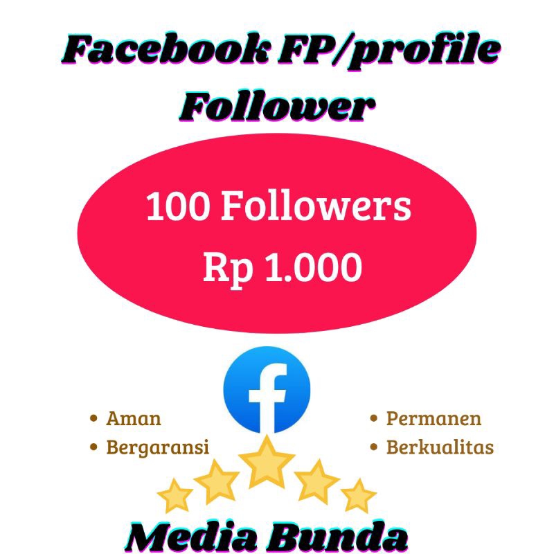 Follower Facebook Professional dan FP bergaransi [ Real akun campuran]