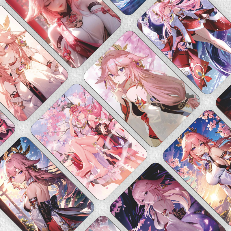 Photocard GENSHIN IMPACT [ YAE MIKO ] | Photocard GAME/genshin impact/yae miko/hoyoverse/genshin imp
