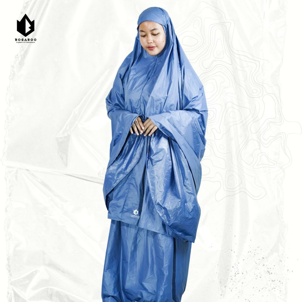 BOGABOO MUKENA TRAVELING SERI KHAYRA 3 in 1 + TAS + SAJADAH
