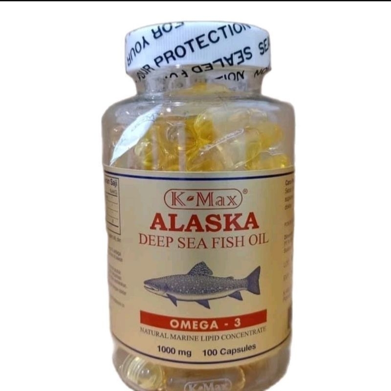Minyak Ikan Alaska deep sea fish oil Omega 3