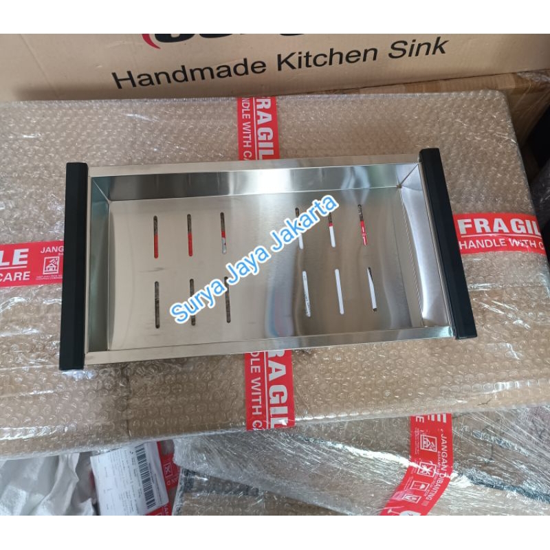 Jual Tirisan kitchen sink 6045 dan 8245 / Tirisan sink stainless 6045  dan 8245 / Tirisan piring / t