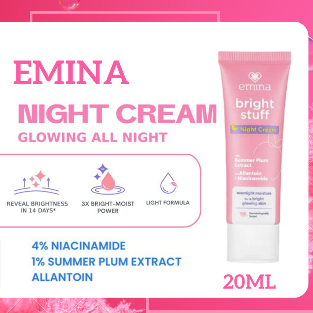 Emina Bright Stuff Night Cream