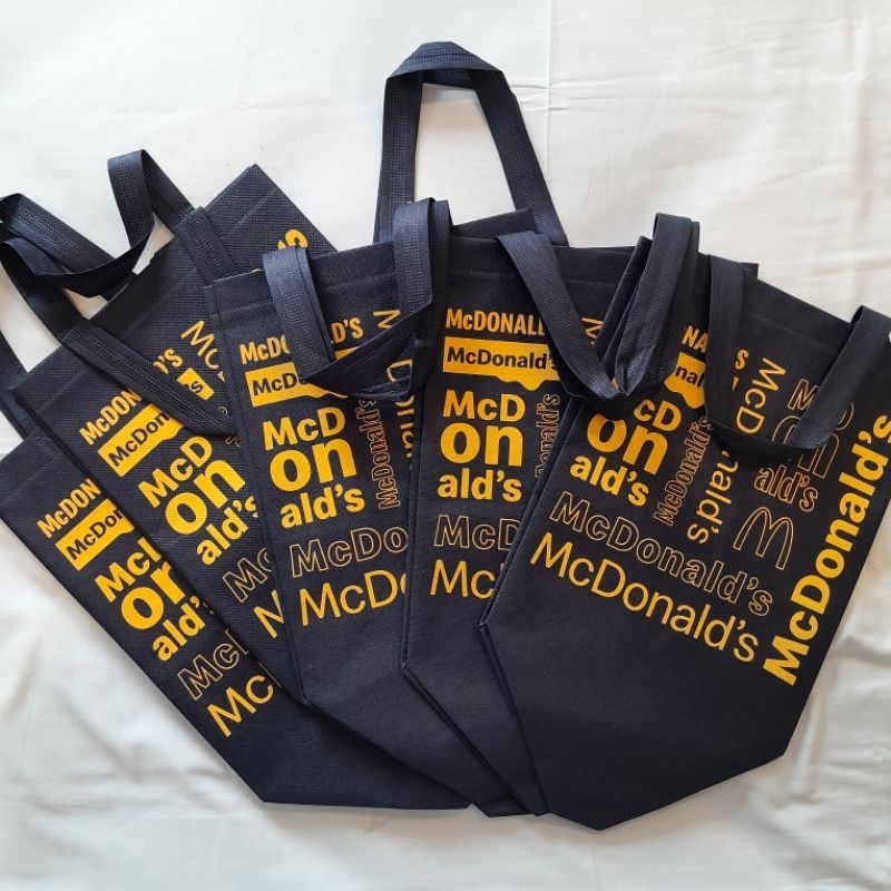 TOTE BAG / SHOPPING BAG / REUSABLE BAG MCD / TAS BELANJA MC DONALDS