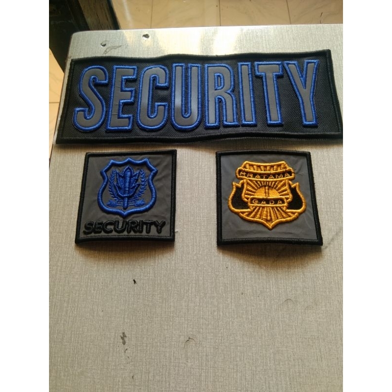 bordir security scotlight timbul