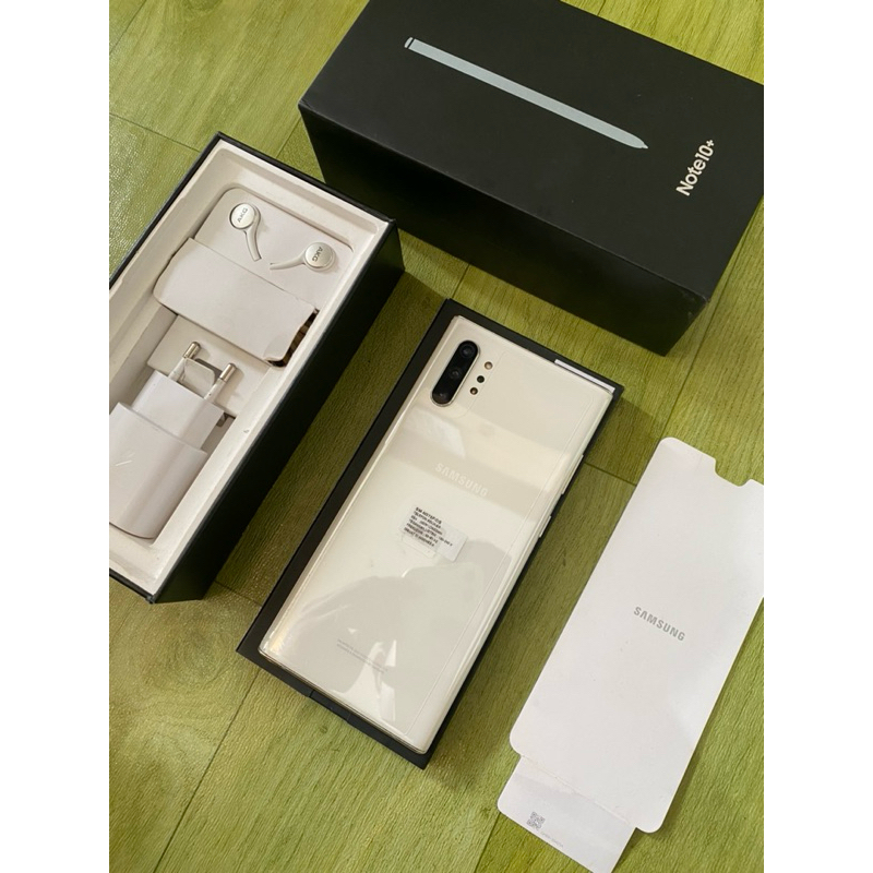 second samsung Note 10 plus 256Gb resmi SEIN