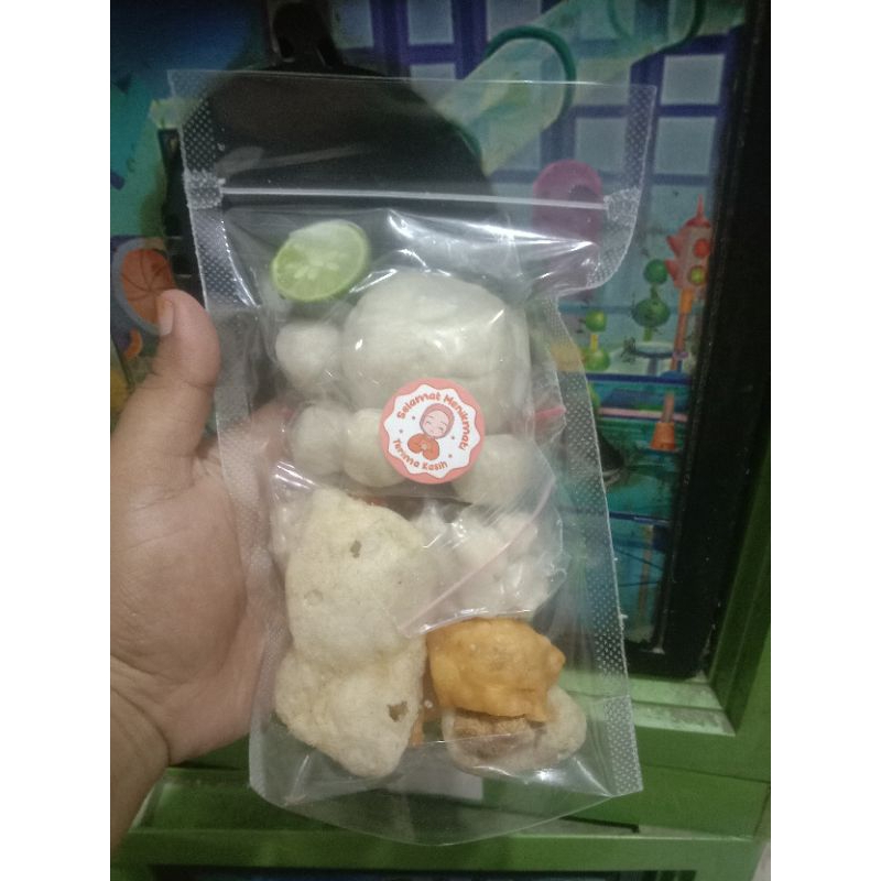 

Baso aci home Made isi ayam suwir khas karawang