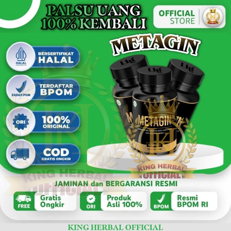 METAGIN Original Obat Batu Ginjal Penghancur Batu Ginjal Terampuh BPOM