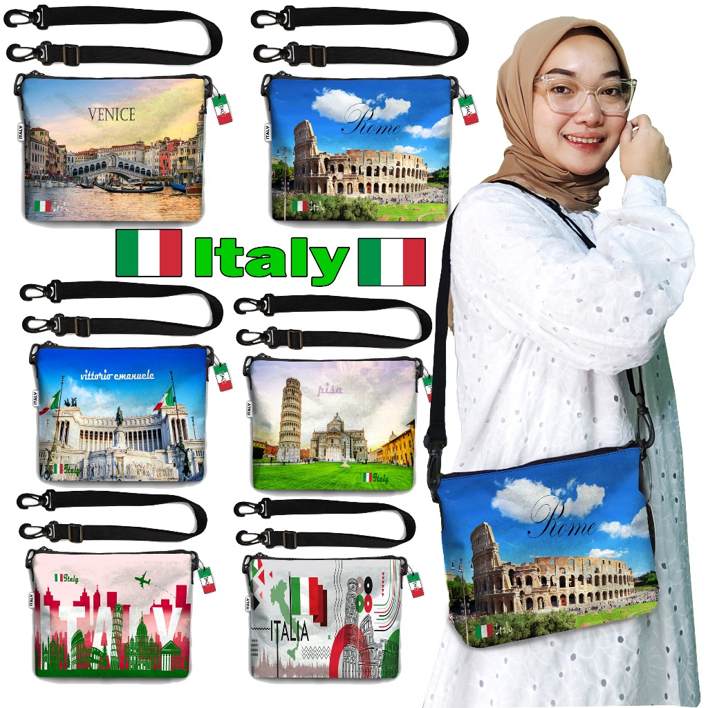 tas selempang italy tas negara italy