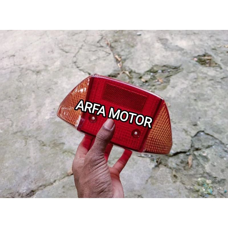 mika kaca stop+sen belakang honda astrea prima
