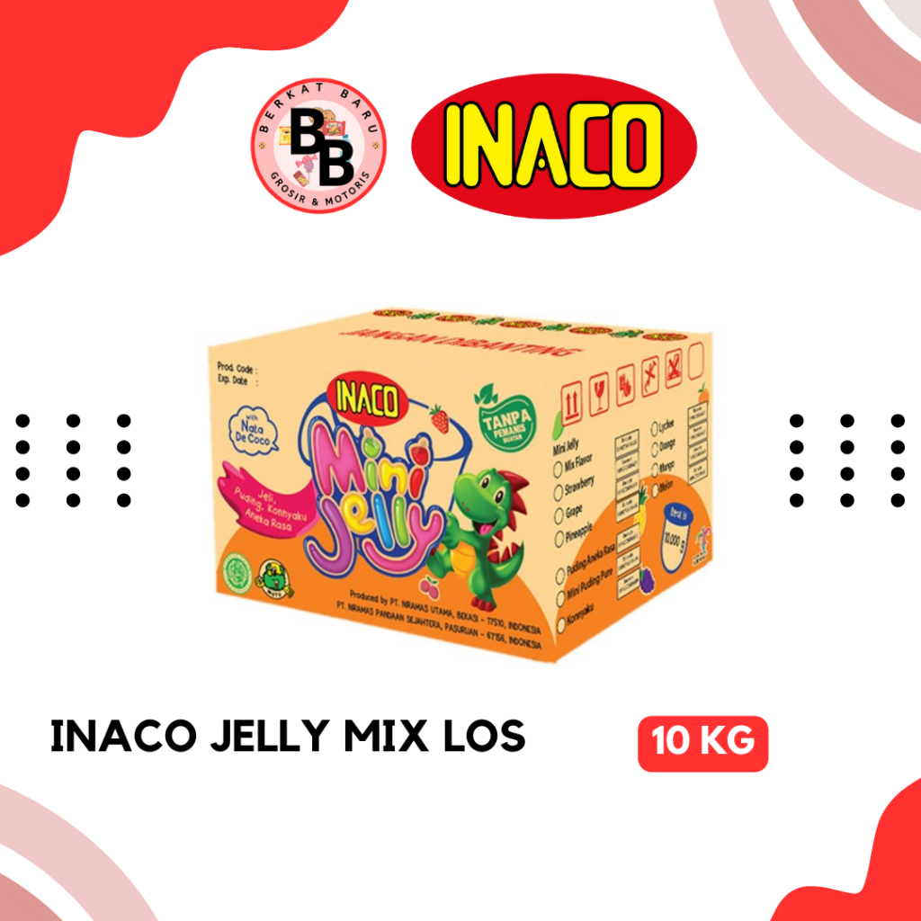 

[BB SNACK] INACO JELLY MIX LOS 10KG