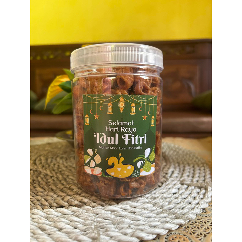 

Jajanan Toples Snack Kering Ukuran Toples 800ml