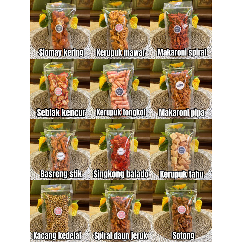 

Snack Jajanan Kering Kemasan Pouch