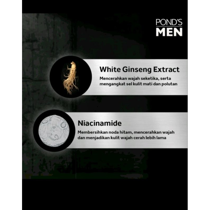 Ponds Men Bright Boost Sabun Cuci Muka 100ml