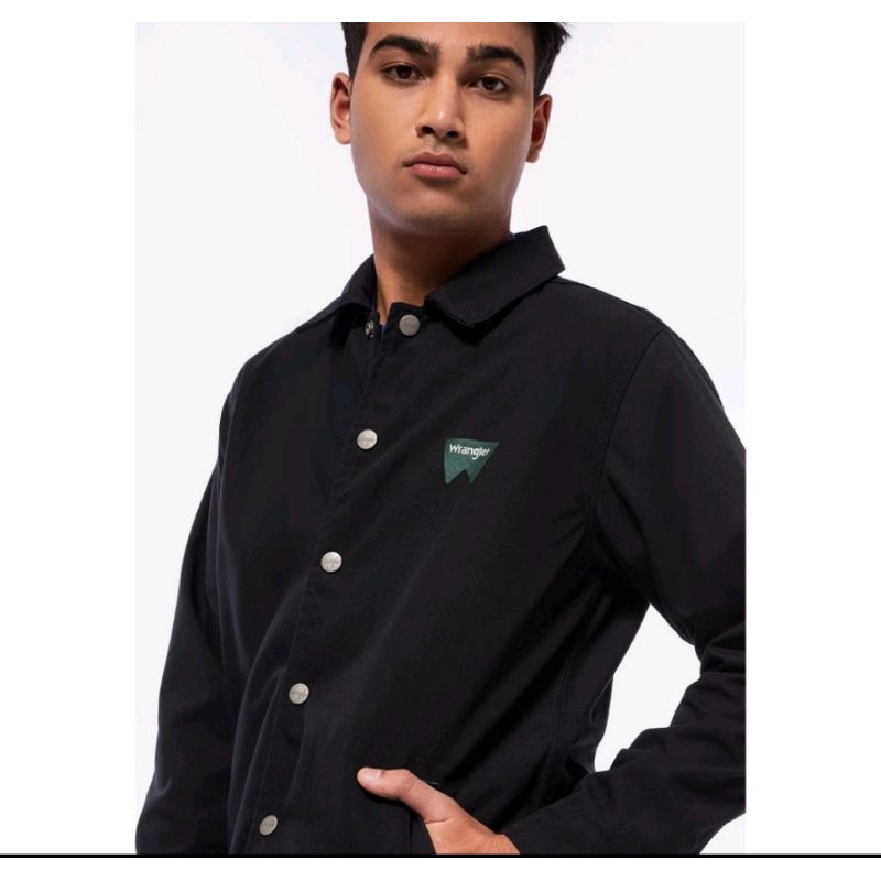 Jaket Original Wrangler DANE 01A22 BLACK