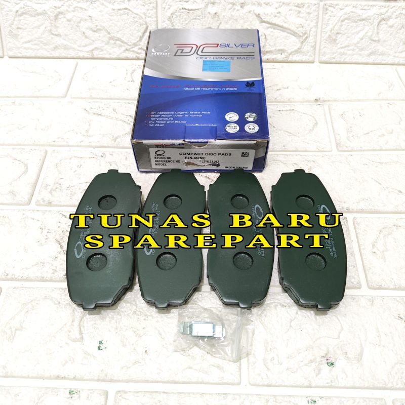 Brake Pad Kampas Rem Depan Mazda CX7 CX-7 CX 7 Original 1Set