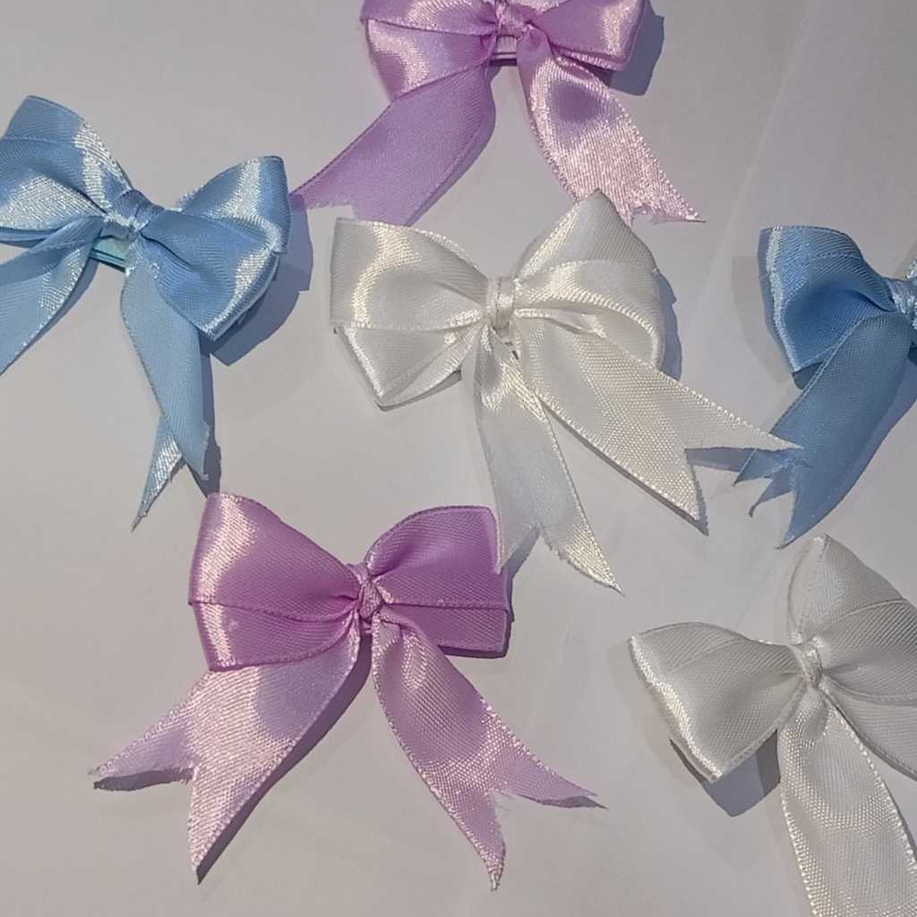 2PCS JEPIT RAMBUT ANAK LOLITA IMUT BIRU UNGU PUTIH LUCU JEPITAN KOREA PTR-04