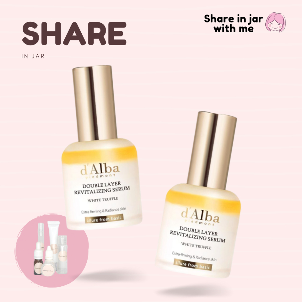 [SHARE IN BOTTLE] D`Alba d`Alba d Alba White Truffle Double Layer Revitalizing Serum ORIGINAL