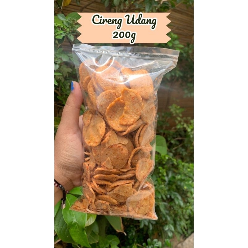 

Cireng Udang 200g Gurih Renyah Camilan Kiloan