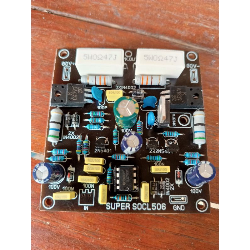 kit driver SOCL 506 komponen original Taiwan super