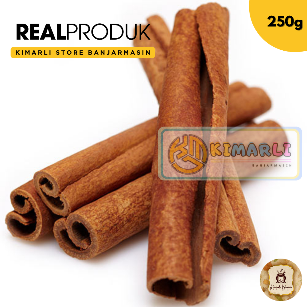 

250g || Kayu Manis Batang / Cinnamon / Rempah / JSR 100% PREMIUM QUALITY 250 gram By. kimarli.store